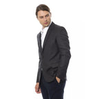 Verri Gray Wool Men Blazer