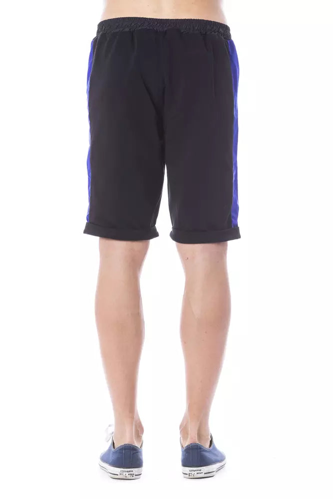 Verri Black Cotton Men Short Verri