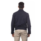 Verri Blue Wool Light Jacket