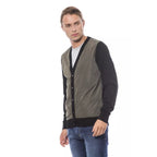 Verri Multicolor Wool Men Cardigan