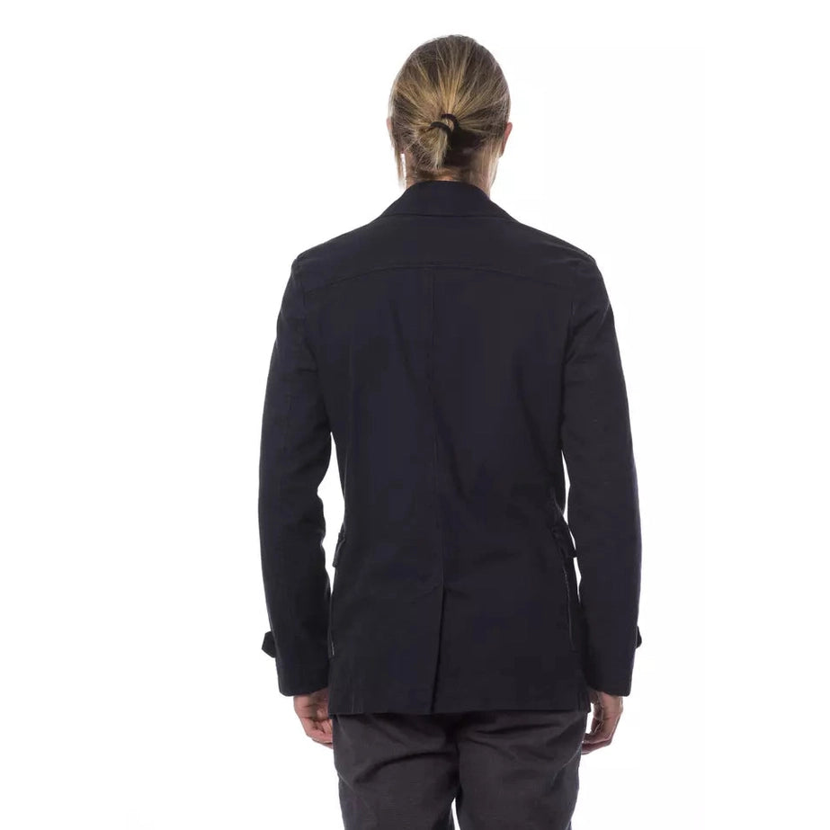 Verri Blue Cotton Blazer