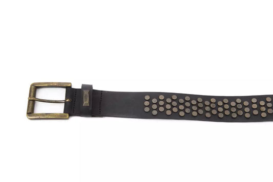 BYBLOS Black Cowhide Women Belt BYBLOS