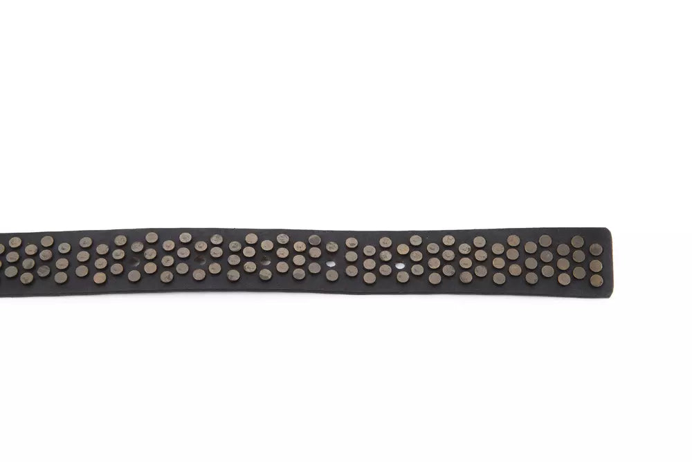 BYBLOS Black Cowhide Women Belt BYBLOS
