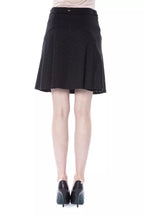 BYBLOS Black Polyester Women Skirt BYBLOS