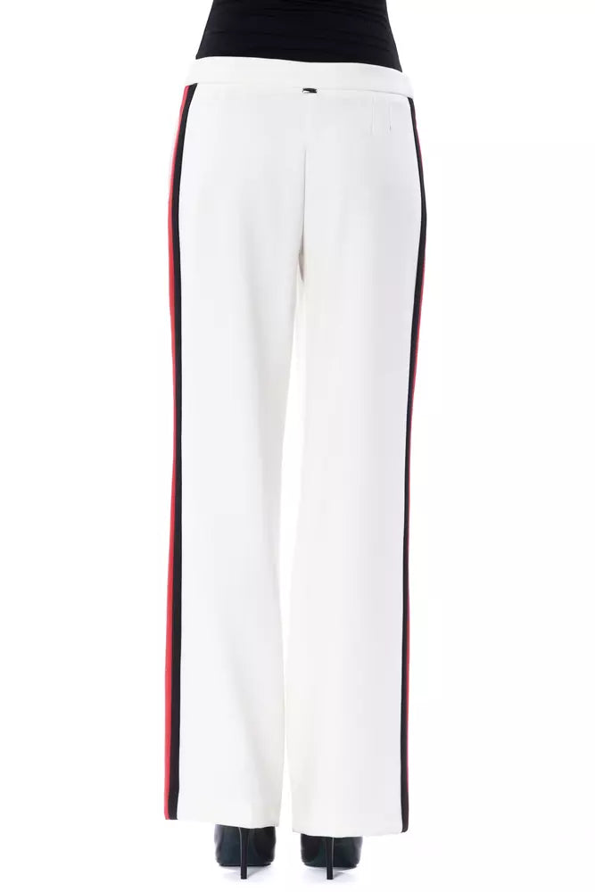 BYBLOS White Polyester Women's Pant BYBLOS