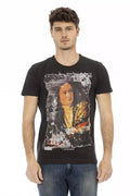 Trussardi Action Black Cotton Men's T-Shirt