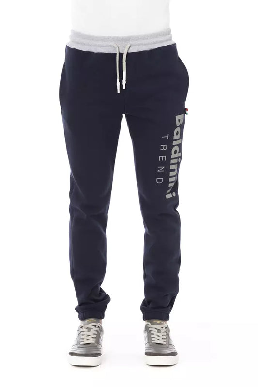 Baldinini Trend Blue Cotton Pant