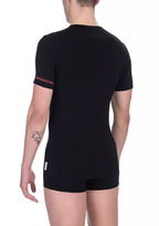 Bikkembergs Black Cotton Men T-Shirt Pack