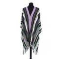 Missoni Multicolor Wool Women Poncho