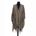 Missoni Multicolor Wool Women Poncho