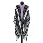 Missoni Multicolor Wool Women Poncho
