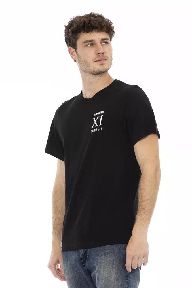 Bikkembergs Black Cotton Men's T-Shirt Bikkembergs