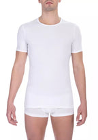 Bikkembergs White Cotton Men's T-Shirt