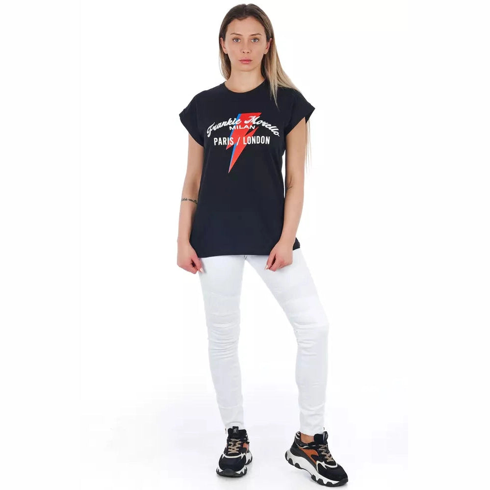 Frankie Morello White Cotton Women Jeans
