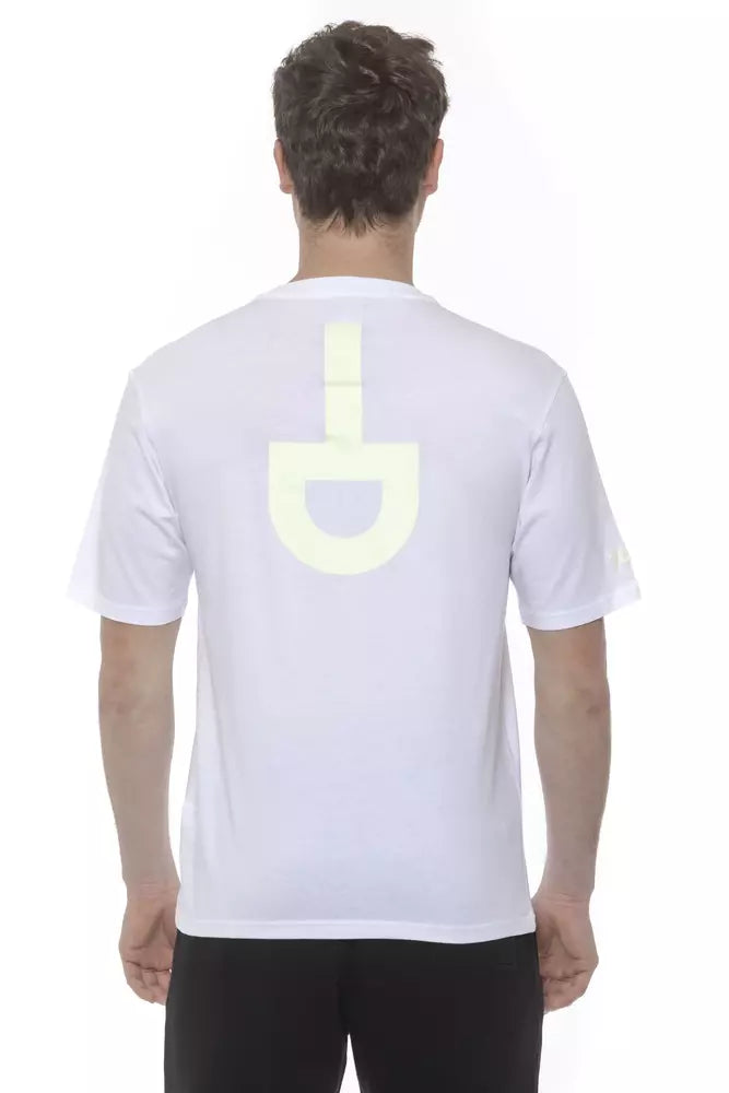 Tond White Cotton Men's T-Shirt Tond