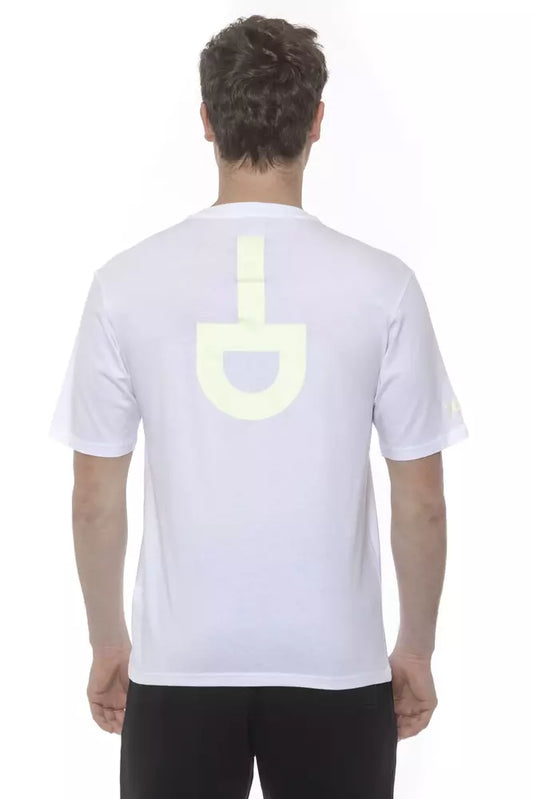 Tond White Cotton Men's T-Shirt Tond