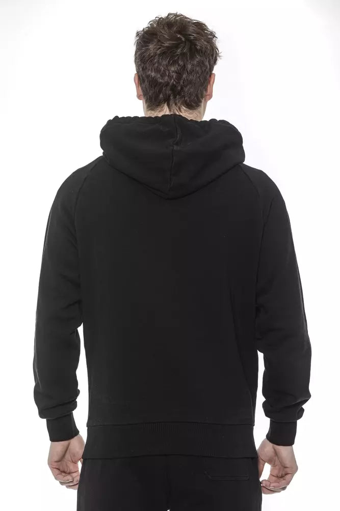 Tond Black Cotton Men Sweatshirt Tond