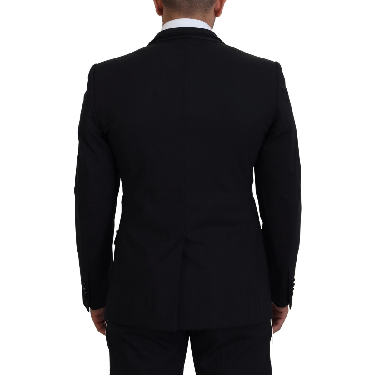 Dolce & Gabbana Black MARTINI Slim Fit Jacket Blazer