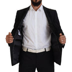 Dolce & Gabbana Black MARTINI Slim Fit Jacket Blazer