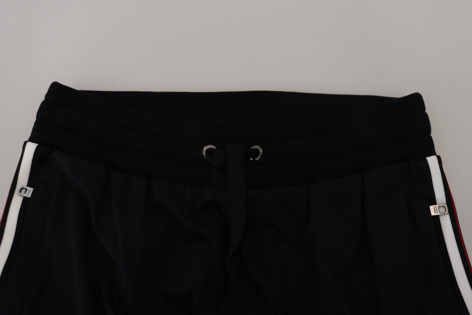 Dolce & Gabbana Black DG Print Mens Jogger Pants Dolce & Gabbana