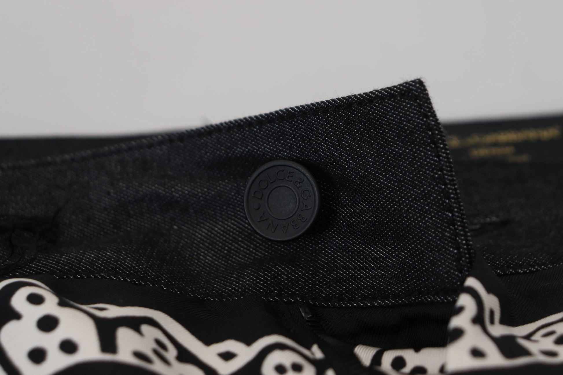 Dolce & Gabbana Black Silk Bandana Print Pants Dolce & Gabbana