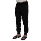 Dolce & Gabbana Black Men Casual Jogger Pants