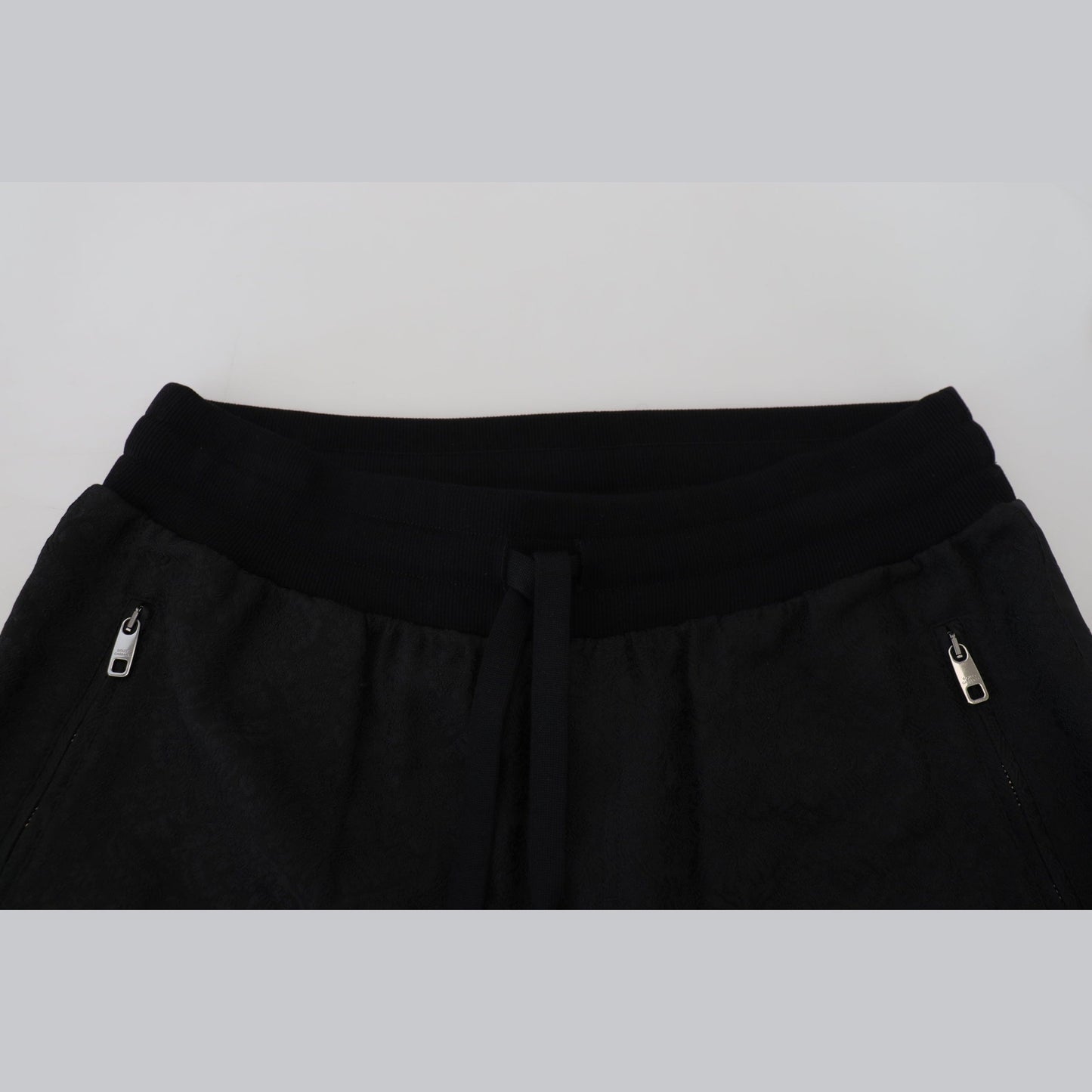 Dolce & Gabbana Black Men Casual Jogger Pants Dolce & Gabbana