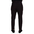 Dolce & Gabbana Brown Cotton Chino Men Pants