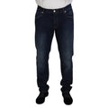 Dolce & Gabbana Blue Cotton Straight Fit Casual Denim Jeans