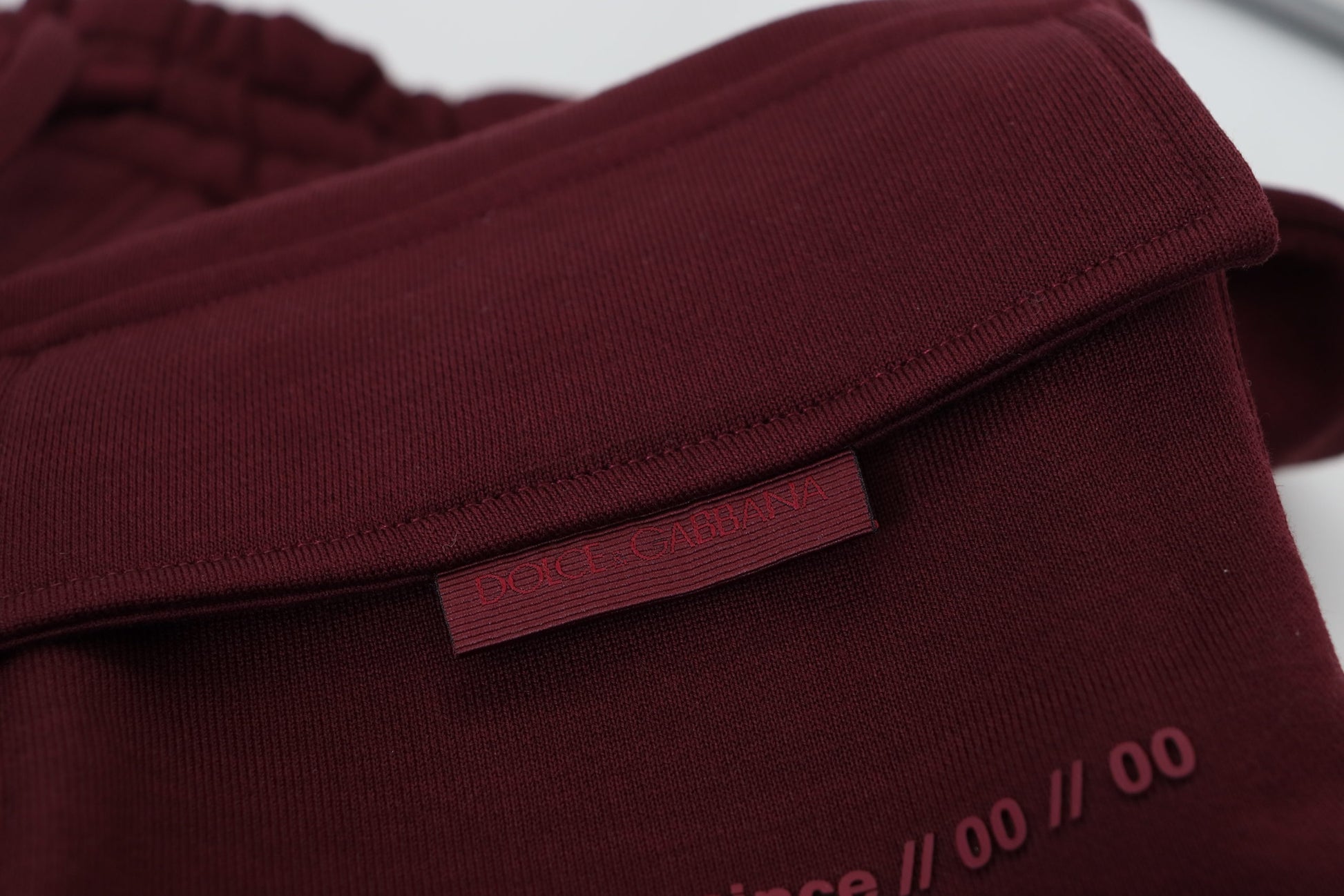 Dolce & Gabbana Maroon Bermuda Cargo Men Shorts Dolce & Gabbana
