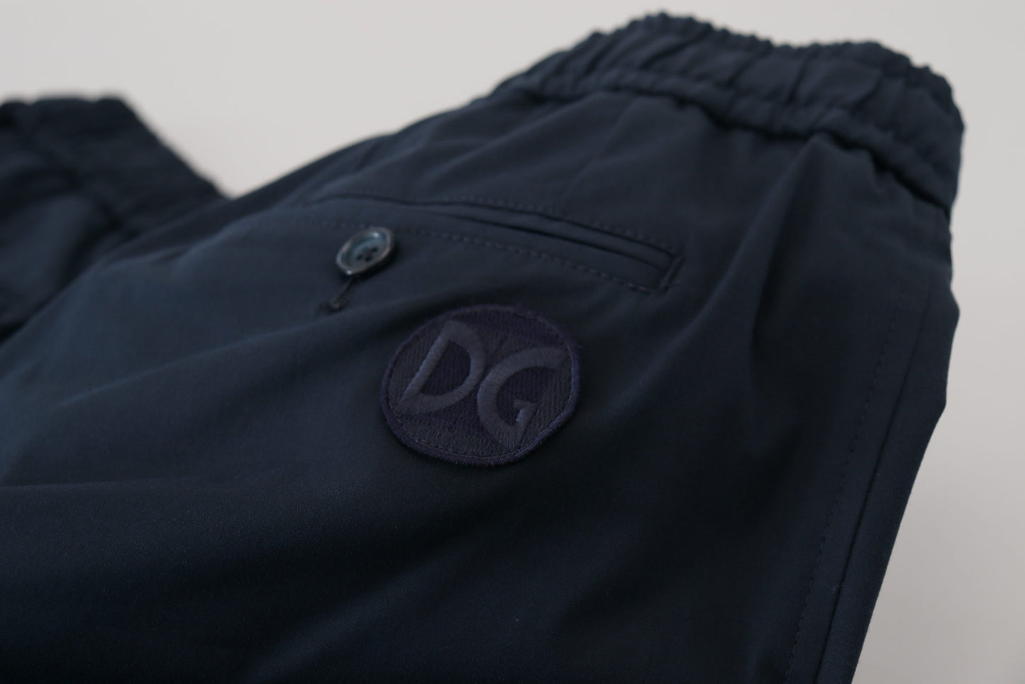 Dolce & Gabbana Blue Bermuda Mid Waist Casual Shorts Dolce & Gabbana