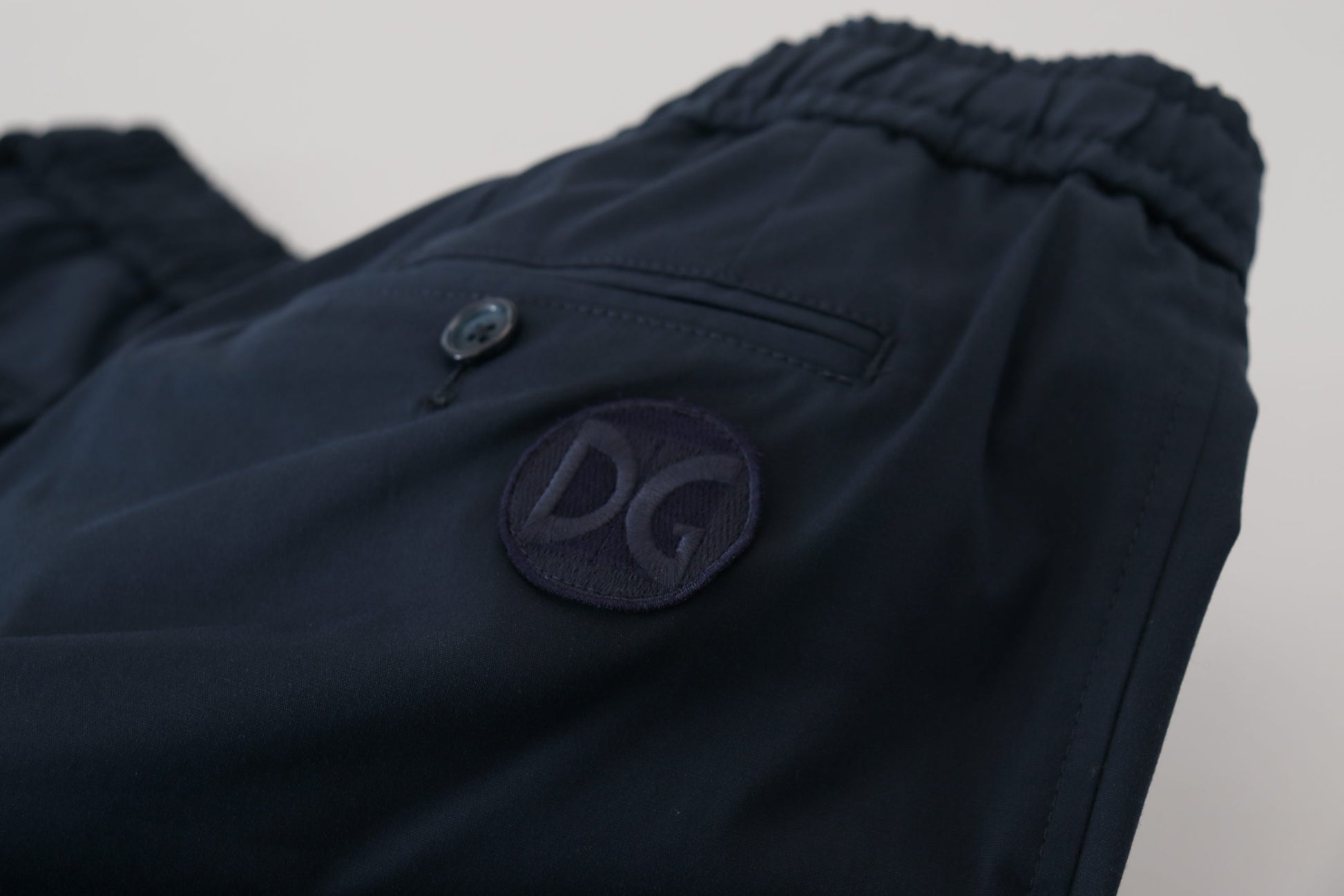 Dolce & Gabbana Blue Bermuda Mid Waist Casual Shorts Dolce & Gabbana