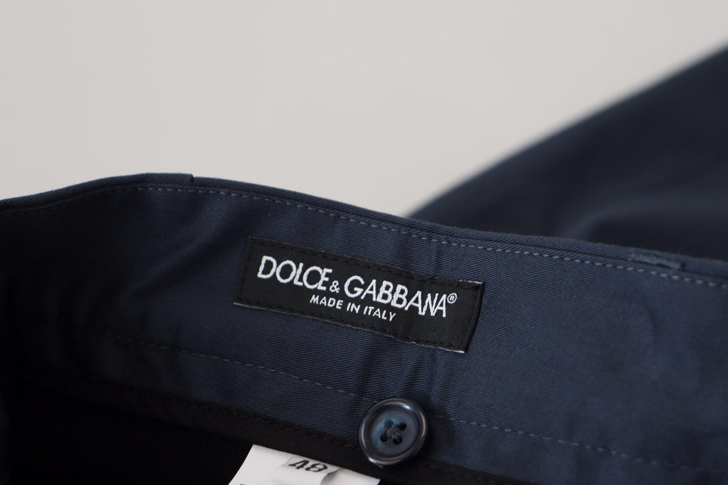 Dolce & Gabbana Blue Bermuda Low Waist Men Shorts Dolce & Gabbana