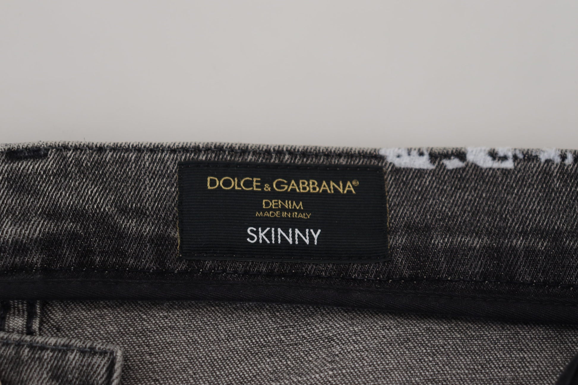Dolce & Gabbana Multicolor Cotton Tie Dye Skinny Denim Jeans Dolce & Gabbana