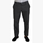 Dolce & Gabbana Gray MARTINI 3 Piece Slim Fit Suit