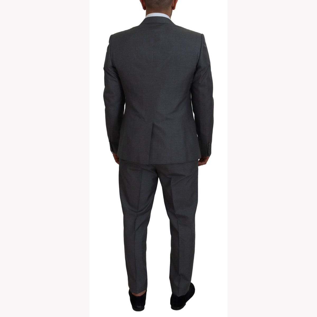Dolce & Gabbana Gray MARTINI 3 Piece Slim Fit Suit