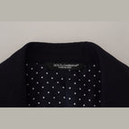 Dolce & Gabbana Blue Wool Formal Taormina Blazer