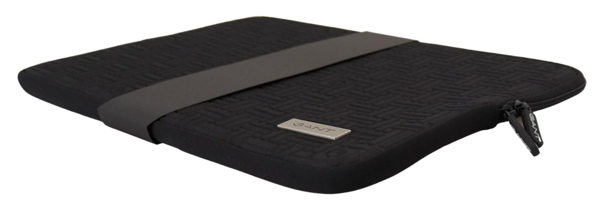 Gant Black Padded Pouch Bag Zipper Cover Sleeve Case Gant