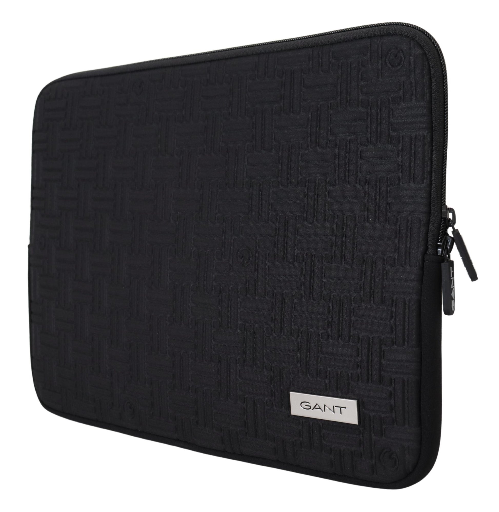 Gant Black Padded Pouch Bag Zipper Cover Sleeve Case Gant