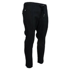 Dolce & Gabbana Grey Cotton Tapered Cotton Pants