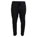 Dolce & Gabbana Grey Cotton Tapered Cotton Pants