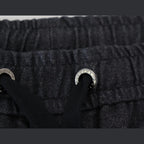 Dolce & Gabbana Grey Cotton Tapered Cotton Pants