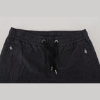 Dolce & Gabbana Grey Cotton Tapered Cotton Pants