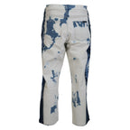 Dolce & Gabbana Blue Ceasar Denim Cotton Loose Fit Jeans