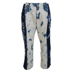Dolce & Gabbana Blue Ceasar Denim Cotton Loose Fit Jeans