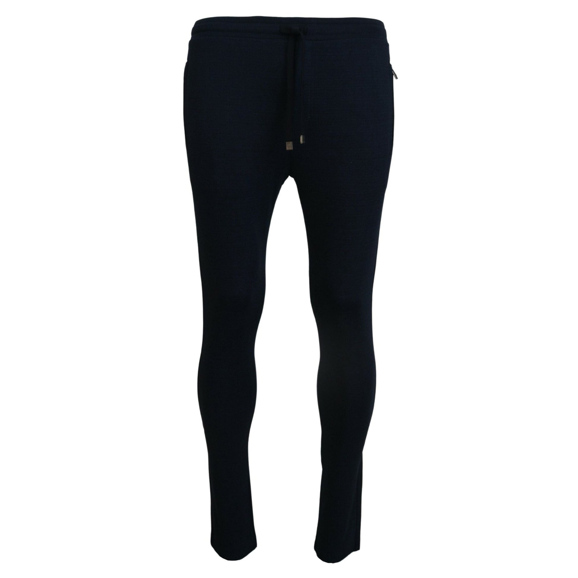 Dolce & Gabbana Blue Mens Sport Cotton Sweatpants Pants Dolce & Gabbana