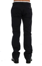 GF Ferre Blue Cotton Stretch Chinos Pants
