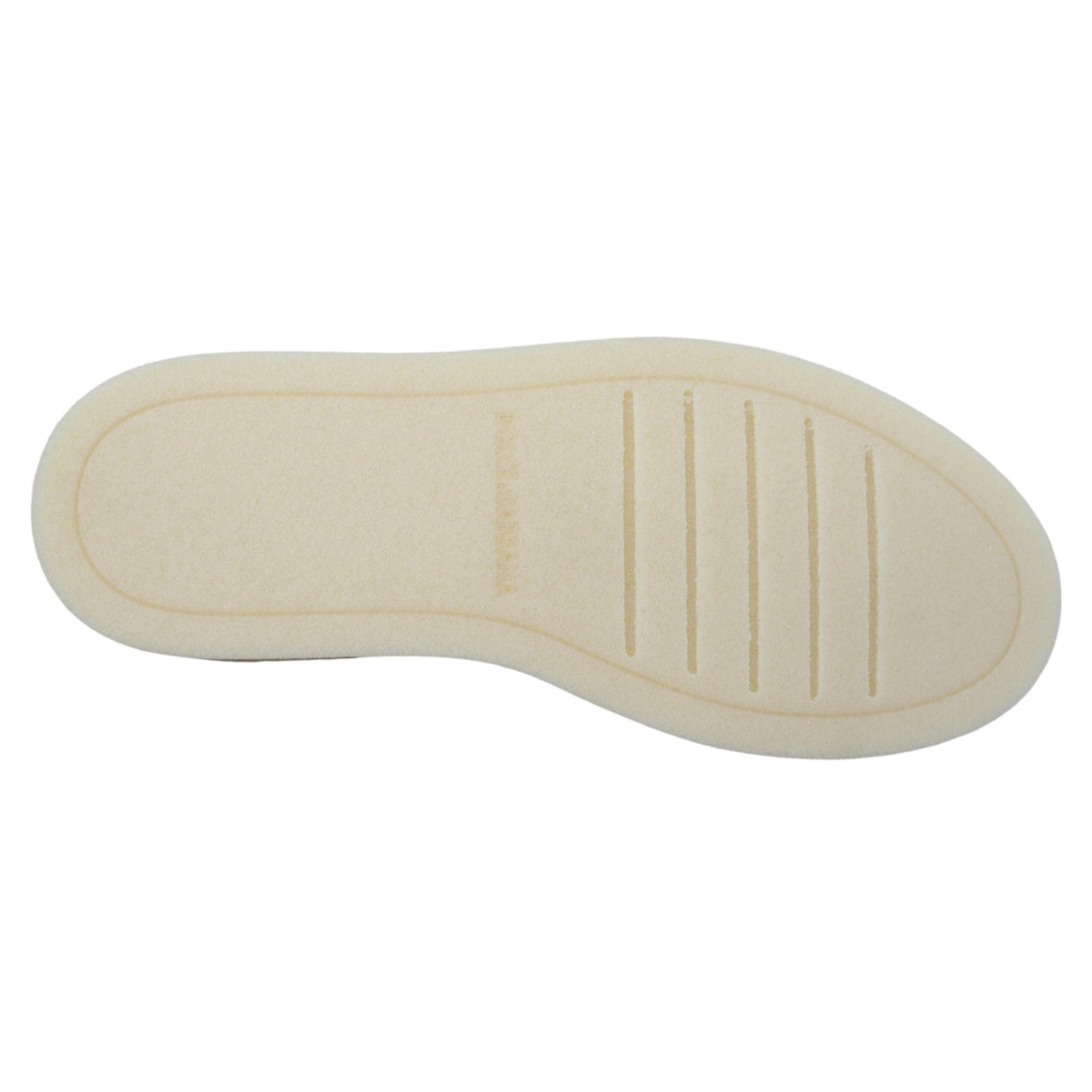 Dolce & Gabbana White Leather Low Top Oxford Sneakers Casual Shoes