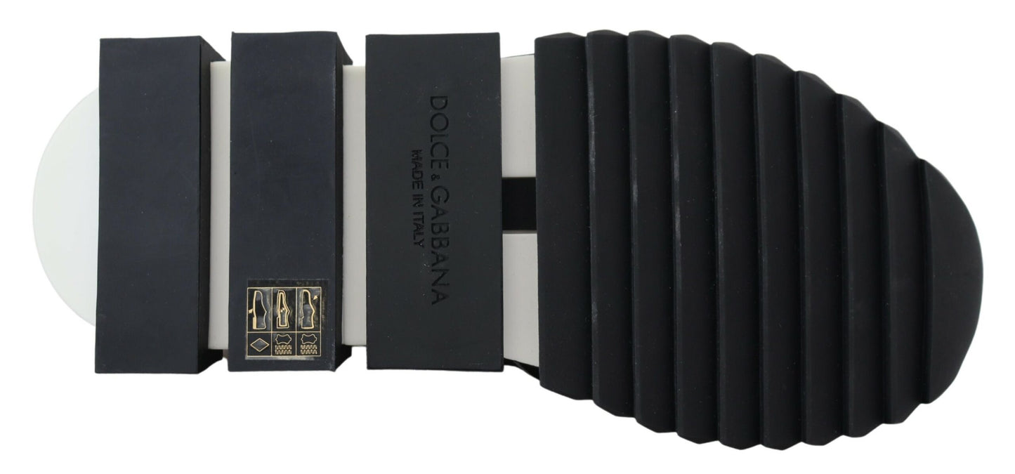 Dolce & Gabbana Black Mesh Sorrento Trekking Sneakers Shoes Dolce & Gabbana