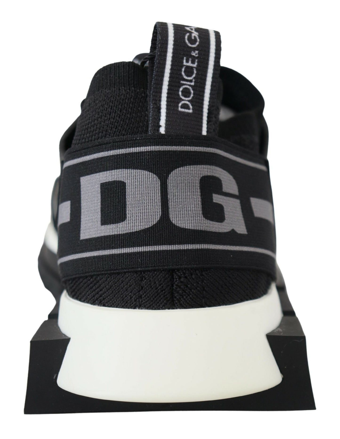 Dolce & Gabbana Black Mesh Sorrento Trekking Sneakers Shoes Dolce & Gabbana